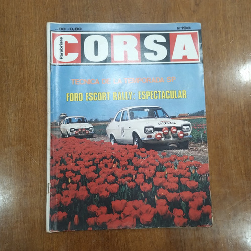 Revista Corsa Parabrisas Ed. Abril N° 198 Febrero 1970