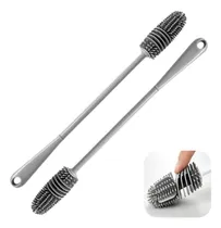 Comprar Kit 2 Escova Para Lavar Copo Garrafa Taça Mamadeira Silicone