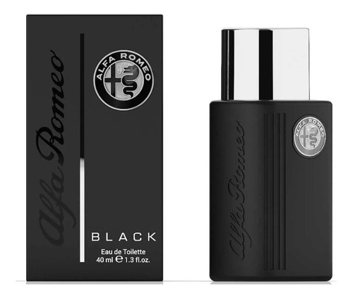  Alfa Romeo Black Edt 40ml Para Masculino