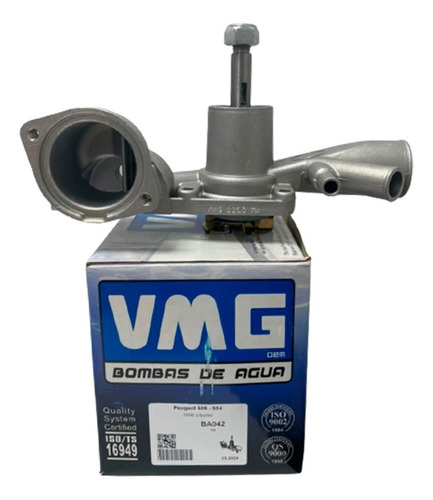 Bomba De Agua Vmg P/ Peugeot 504 505 2.0 C/ Bulbo