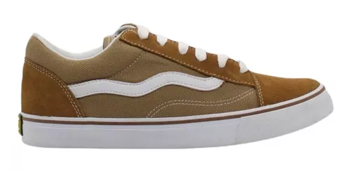 Tênis De Skate Old School Mad Rats (golden/camel) Original