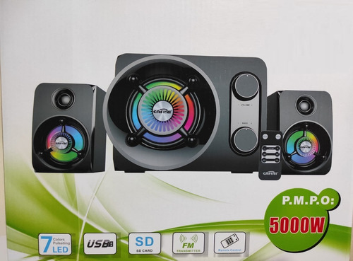 Parlante Para Pc Y Tv Bluetooth,usb,sd,fm Sufbufer Cafini