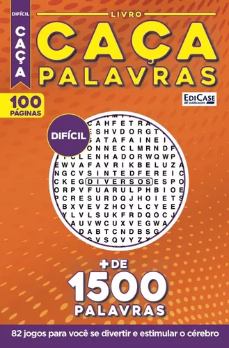 Livro Caça-palavras Ed.31 - Difícil - Diversos