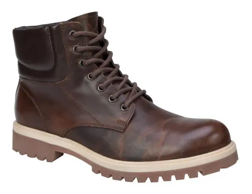 Bota Caballero Heavy Goodyear 6531 Miel Meses sin intereses