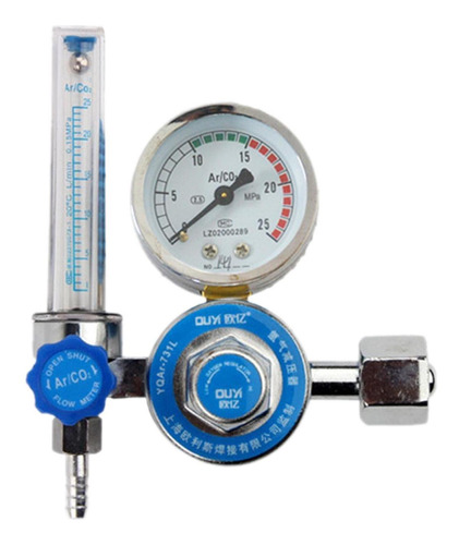 Industrial Argón/co2 Mig Caudalímetro Manómetro Único