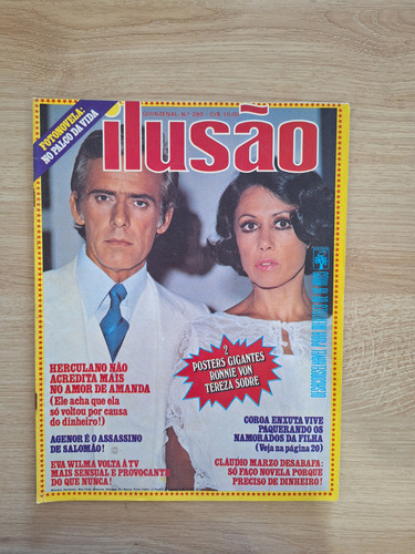 Revista Ilusão 290 Francisco Cuoco Sandra Bréa Eva Wilma (Usado)