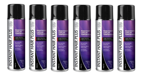 Compre 5 Leve 6 Kit Instant Hair Plus Disfarce Para Calvície