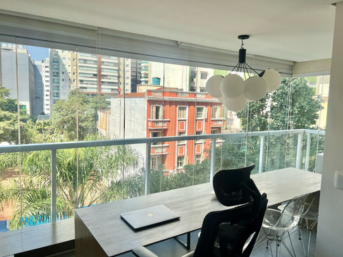 Apartamento À Venda Com 48m², 1 Quarto E 1 Vaga Ao Lado Do Metrô Na Augusta