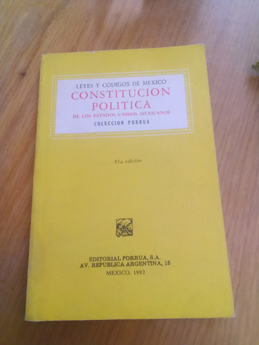 Constitución Política - Edición Porrúa