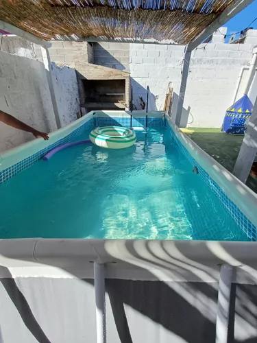 Lona Piscina Poliester Azul 472cm — Divino