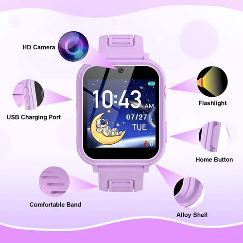 Reloj Para Niños De 5 A 7 Años, 8 A 10 Años, 3 A 5, 10 A