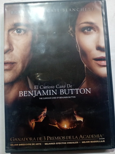 El Curioso Caso De Benjamin Button Dvd Brad Pitt