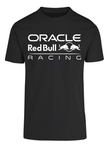 Playera Estampada Oracle Redbull Formula 1 Estilo Minimalist