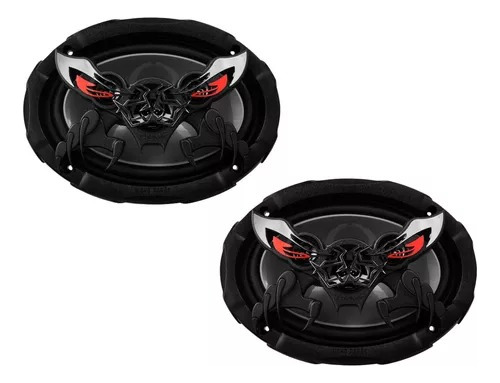 Parlantes 6x9 Pulgadas Bomber Quadriaxial 250w Rms