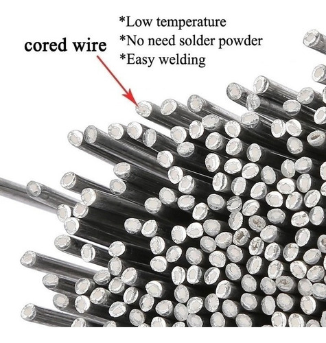 Varillas De Soldadura De Aluminio De Baja Temperatura 10p