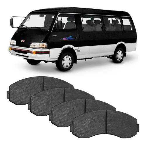 Kit Pastilha Freio Asia Motors Hi-topic 2.7 Dianteira Trw Kit Pastilha Freio Asia Motors Hi-topic 2.7 Dianteira Trw