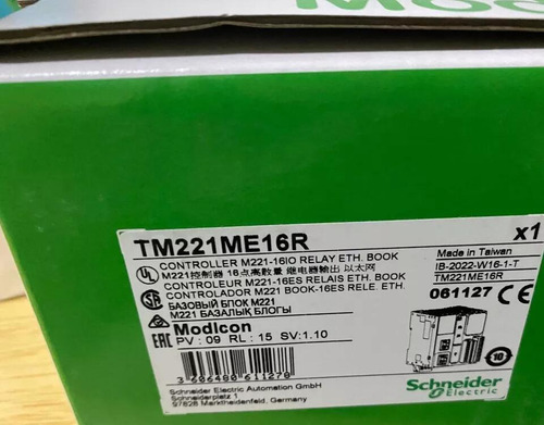1pc New Schneider Electric Tm221me16r Modicon M221 Contr Bbt