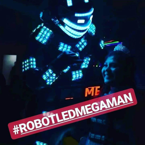 Show De Robot Led Megaman El Mejor Show Promo! Enviar Al Wsp