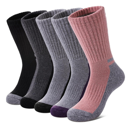 Calcetines De Lana Merino Mqelong Para Mujeres Que Caminan C