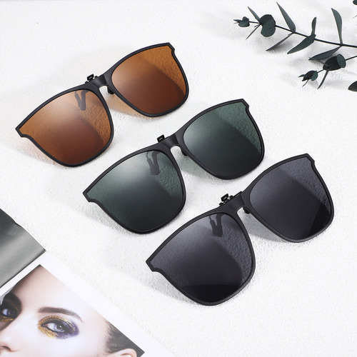 3 Pares De Gafas De Sol Con Clip Y Lentes Polarizadas De Mar