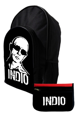 Mochila Y Cartuchera Promo Indio Solari  #465