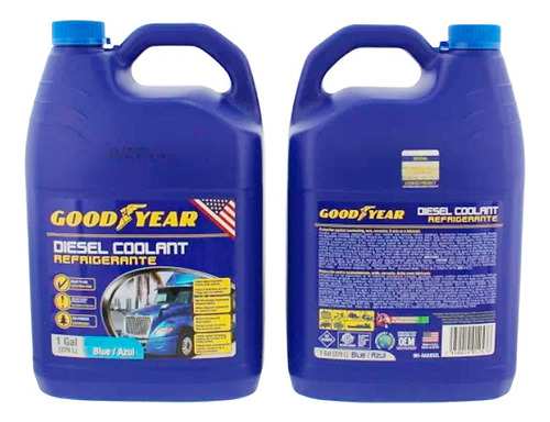 Coolant Refrigerante Diesel 3,8 Lts Goodyear / Induhaus