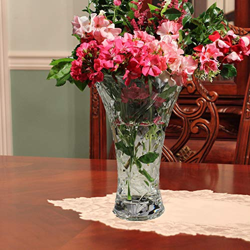 Florero De Cristal Laurus De Lorren Home Trends 11 - Hecho