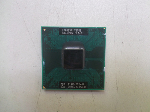 Processador Notebook Intel Pentium T5750