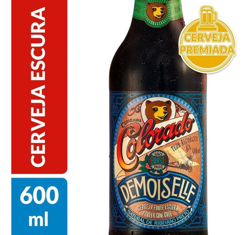 Cerveja Colorado Demoiselle Garrafa 600ml