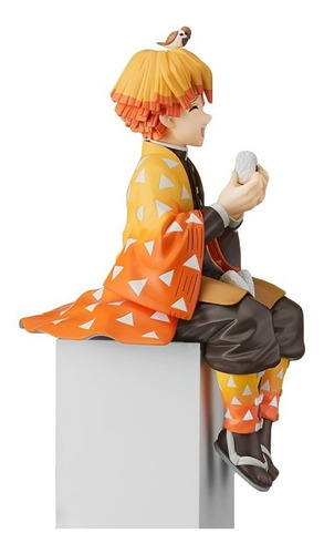 Imagen 3 de 4 de Figura Zenitsu Sentado - Kimetsu No Yaiba