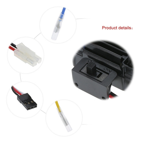 Wp-1060-rtr Esc 60a Para Carros 1/10