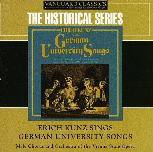 Kunz Erich Erich Kunz Sings German University Songs Bril Cd 