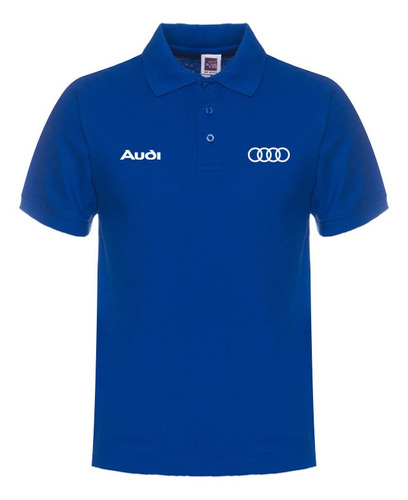 Playera De Manga Corta Audi Polo Deportivo De Golf Al Aire