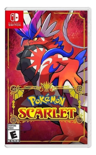 Pokemon Scarlet Nintendo Switch Juego Fisico