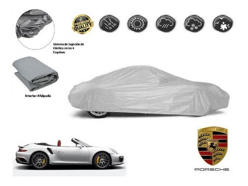 Funda Cubreauto Afelpada Porsche Turbo S Cabriolet 2020
