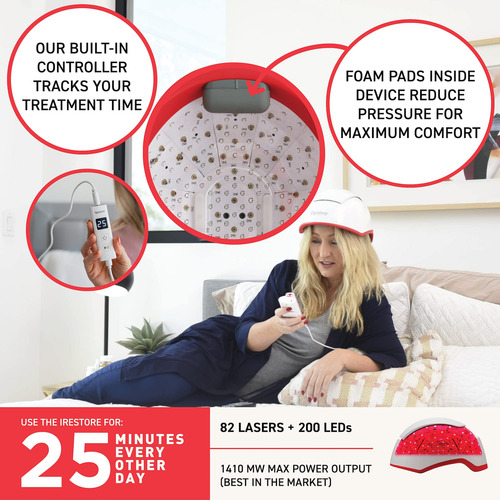 Sistema De Crescimento Capilar A Laser Irestore Professional