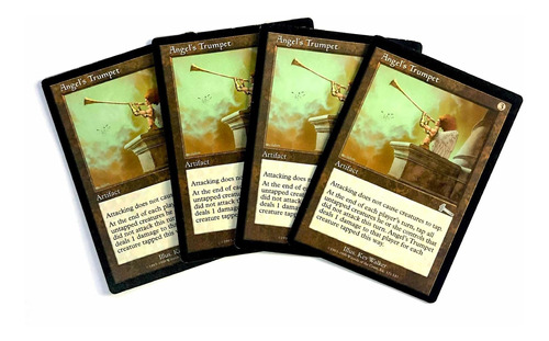 Angels Trumpet X4 - Carta Original De Magic The Gathering