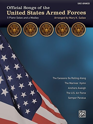 Official Songs Of The United States Armed Forces 5 Piano Sol