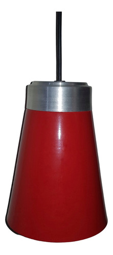 Lámpara Colgante Aluminio Esmaltado Importada 