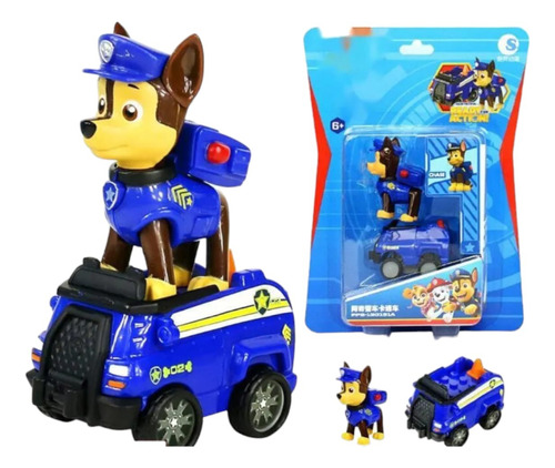 Juguete De Paw Patrol Patrulla De Cachorros Con Vehículo 