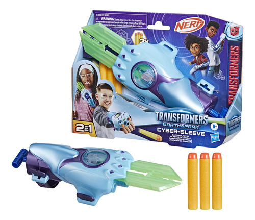 Juego De Rol Interactivo Transformers Earthspark Cyber-slee