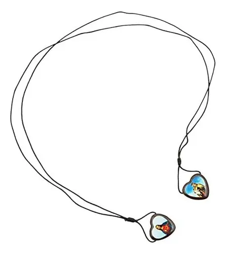 Escapularios Collar Católico Con Cordón Marrón Y Madera De I