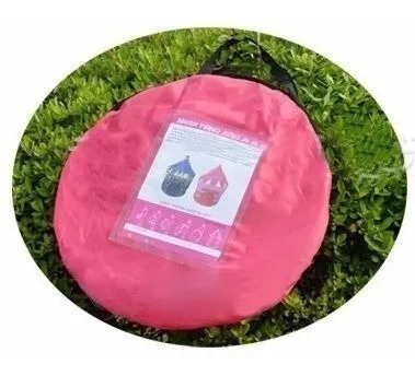Imagem 4 de 4 de Barraca Toca Infantil Castelinho Tenda Rosa Dobrável Top!