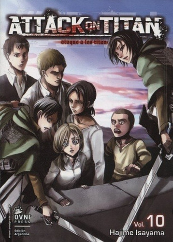 Attack On Titan  Vol 10, De Isayama. Editorial Ovni Press En Español