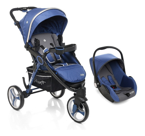 Imagen 1 de 9 de Cochecito Bebé Jogger 3 Ruedas Felcraft Camri + Huevito