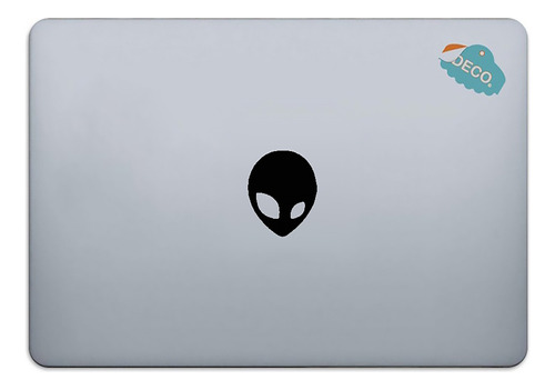 Calcomanía Sticker Para Laptop Alien