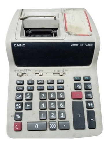 Calculadora Casio Impresora  Dr 140tm 