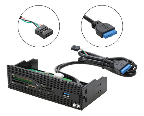 Lector Tarjeta De Memoria Interna Compact Flash Sd Cf Usb3.0
