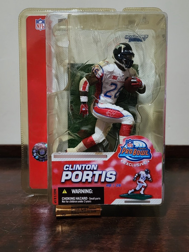 Mcfarlane Nfl Clinton Portis Denver Broncos Pro Bowl