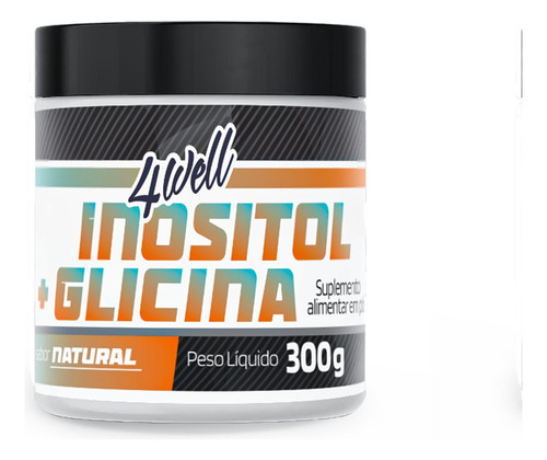 Inositol + Glicina 300g 4well Pote